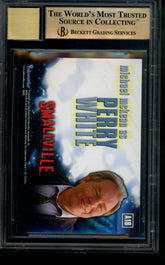2004 Smallville S3 Autograph Michael McKean as Perry White Auto BGS 9.5/10